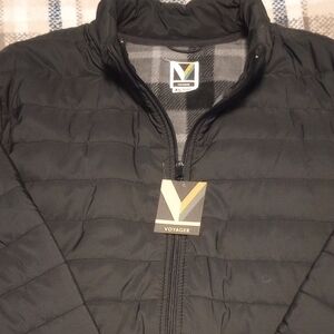 Voyager Men's Black Puffer Jacket